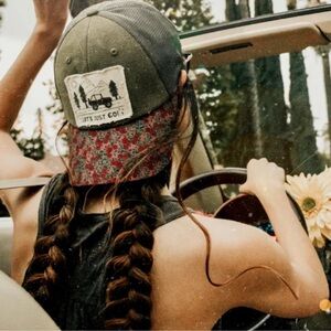 NATURAL LIFE LET'S JUST GO TRUCKER HAT